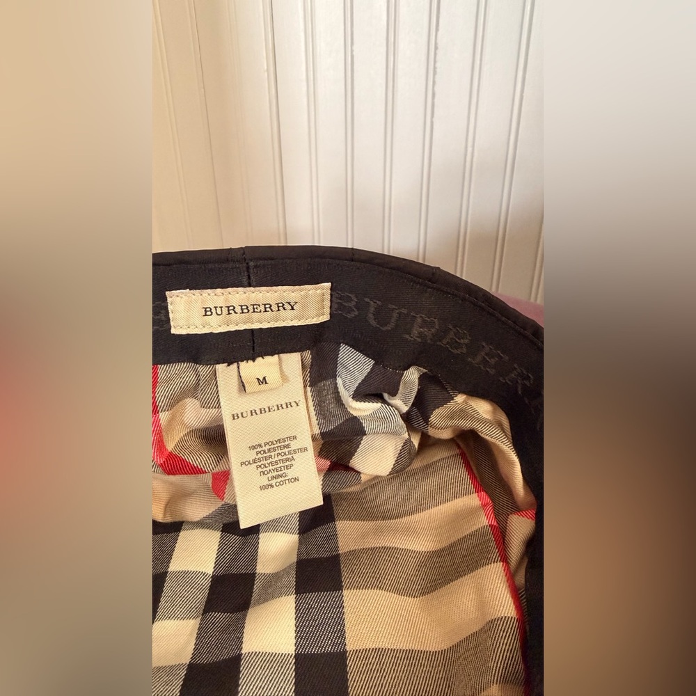 Burberry Checkered Pattern Hat - image 7